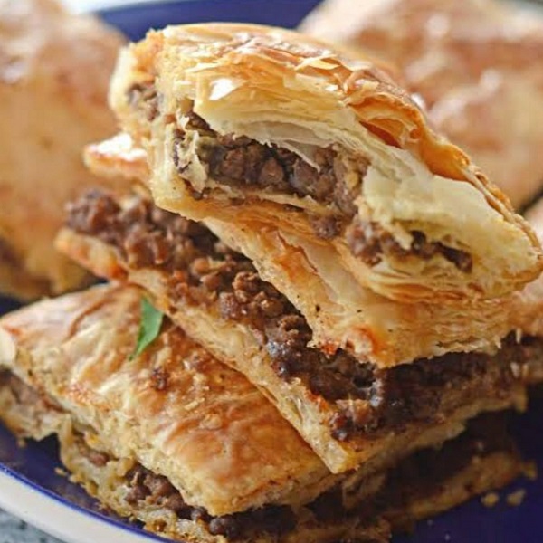 Fillo Pastry (Beef / Vegetables / mix cheese)